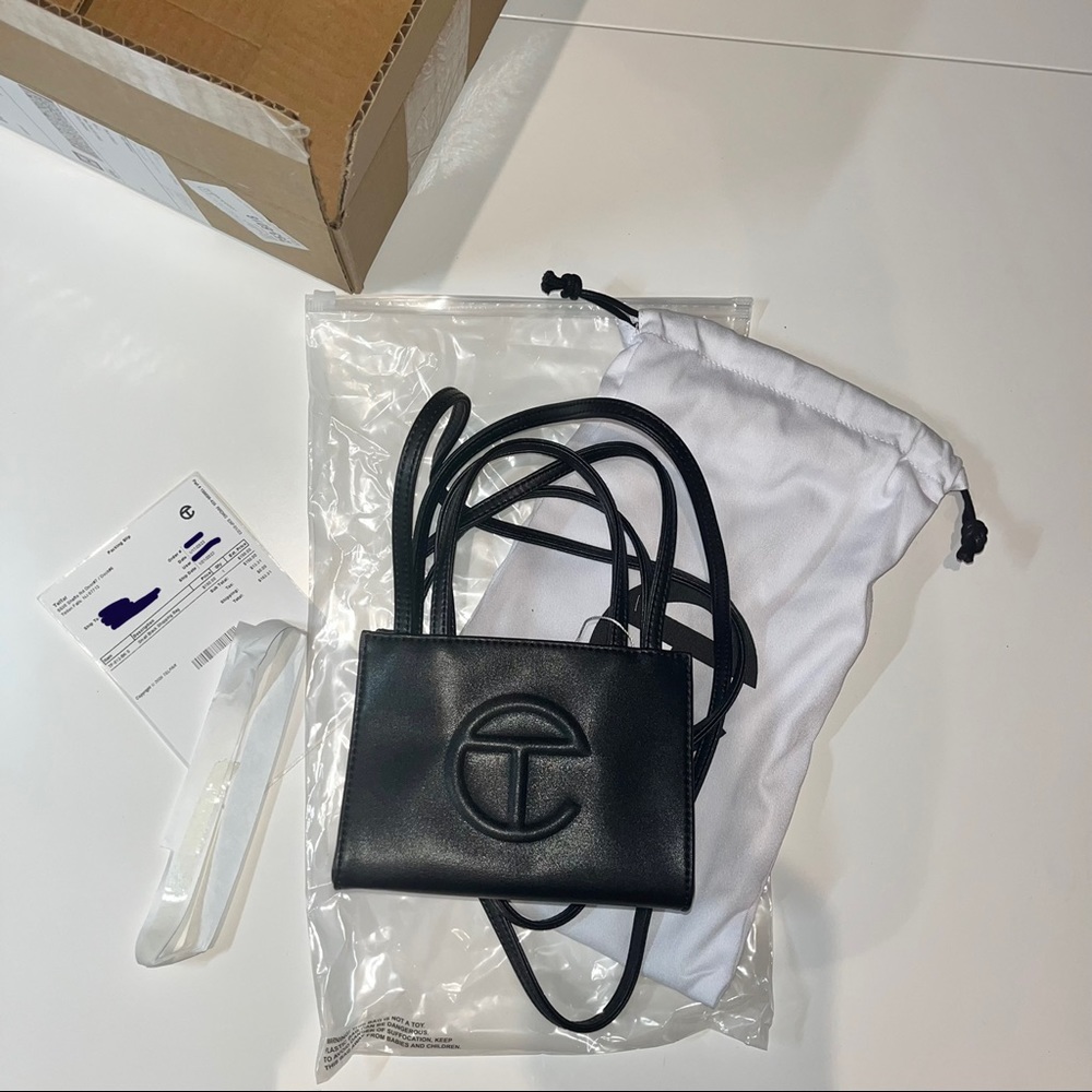 Black Telfar Small Purse Shopping Bag